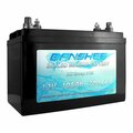 Plugit BCI Group 31M Dual Purpose Deep Cycle Sealed AGM Marine & RV Battery PL3363224